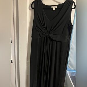 Elegant Black Sleeveless Dress